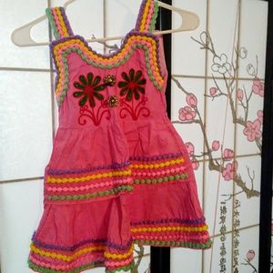 90%off brand new Unique cute boutique baby girl summer dress!
